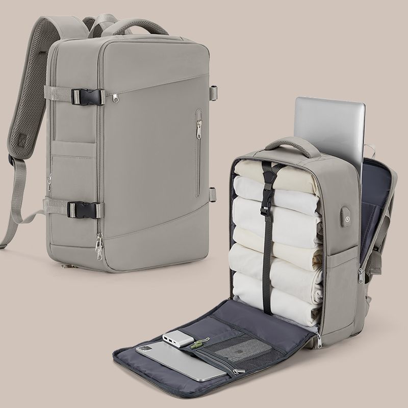 旅行双肩包女士电脑背包出差短途旅游大容量旅行袋行李包大学生