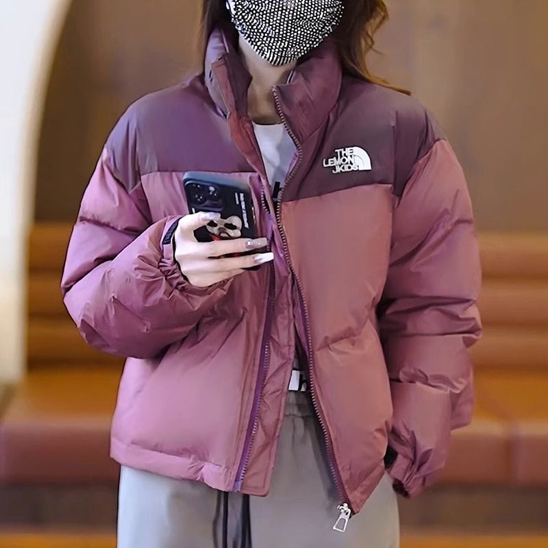 今年流行2023炸街羽絨棉服新款冬短款棉衣爆款棉襖加厚外套女麵包
