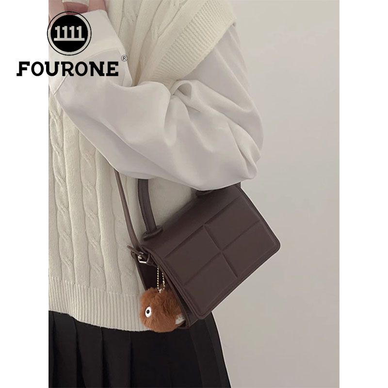 Korean style high-looking fashion retro 2023 new trendy women's lightweight bag high-end exquisite knitted