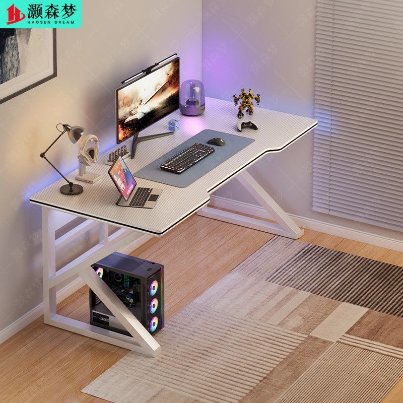 简易书桌家用简约现代写字桌卧室办公桌电脑桌台式经济型小书桌子