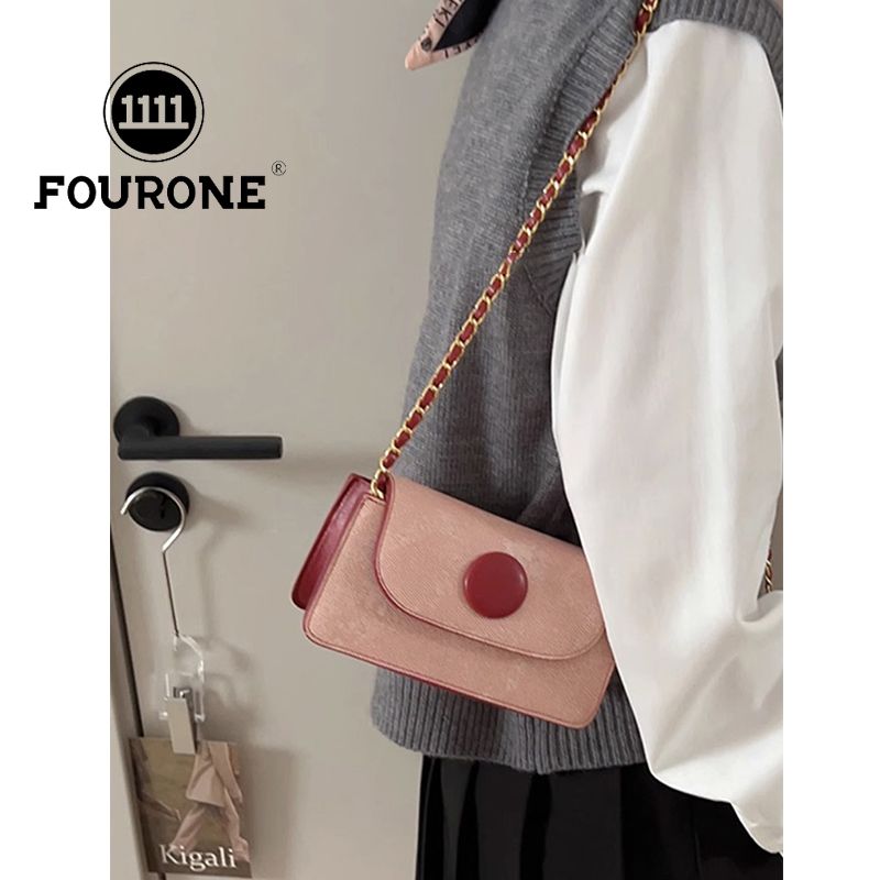 Niche mini bag for women 2023 new single shoulder crossbody bag high-end versatile ins chain small square bag