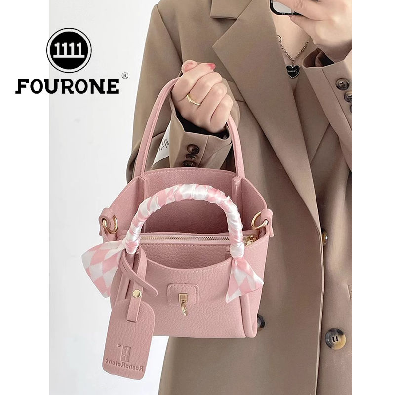 Handbags for women 2023 summer new Korean niche single shoulder crossbody bag popular high-end bucket bag