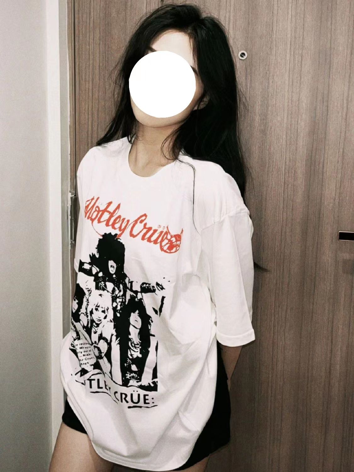 100%純棉原宿國潮牌復古字母白色短袖T恤女學生夏季新款寬鬆上衣