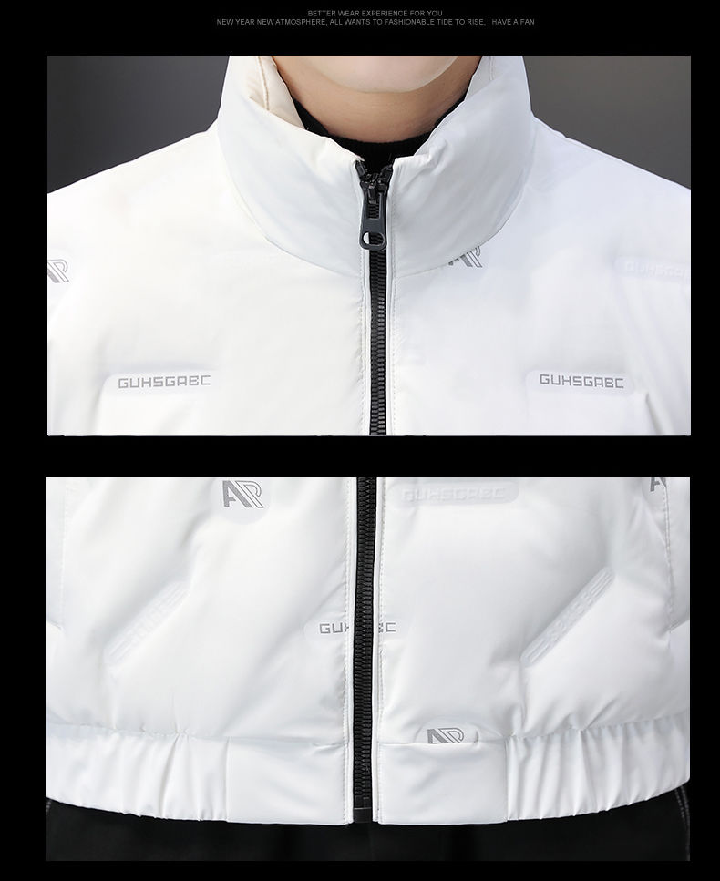 Piumino leggero e sottile da uomo 2023 nuova giacca invernale di fascia alta addensato calore tendenza versatile e bello da uomo_voghion.com