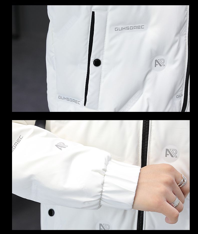 Piumino leggero e sottile da uomo 2023 nuova giacca invernale di fascia alta addensato calore tendenza versatile e bello da uomo_voghion.com