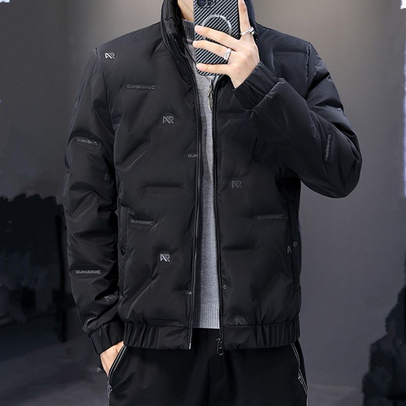 Piumino leggero e sottile da uomo 2023 nuova giacca invernale di fascia alta addensato calore tendenza versatile e bello da uomo_voghion.com