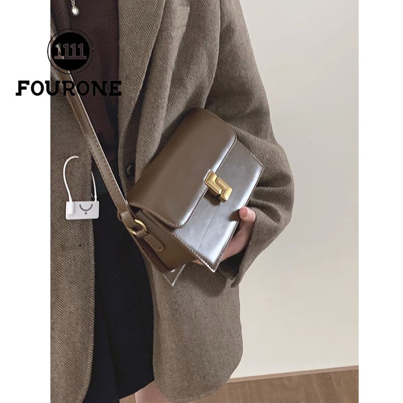 Retro niche armpit bag for women 2023 new fashion chain small square bag versatile shoulder crossbody bag