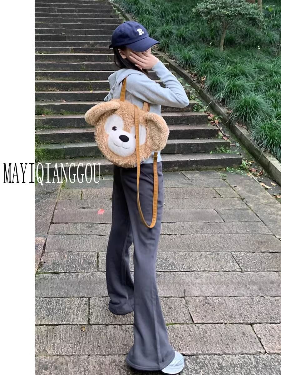 175高個子美式辣妹百搭微喇叭瑜伽休閒寬鬆運動褲子女春秋低腰褲