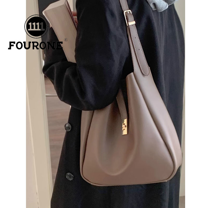 Korean Bucket Bag Women's New Fashion Retro Armpit Bag Versatile Large Capacity Shoulder Messenger Bag