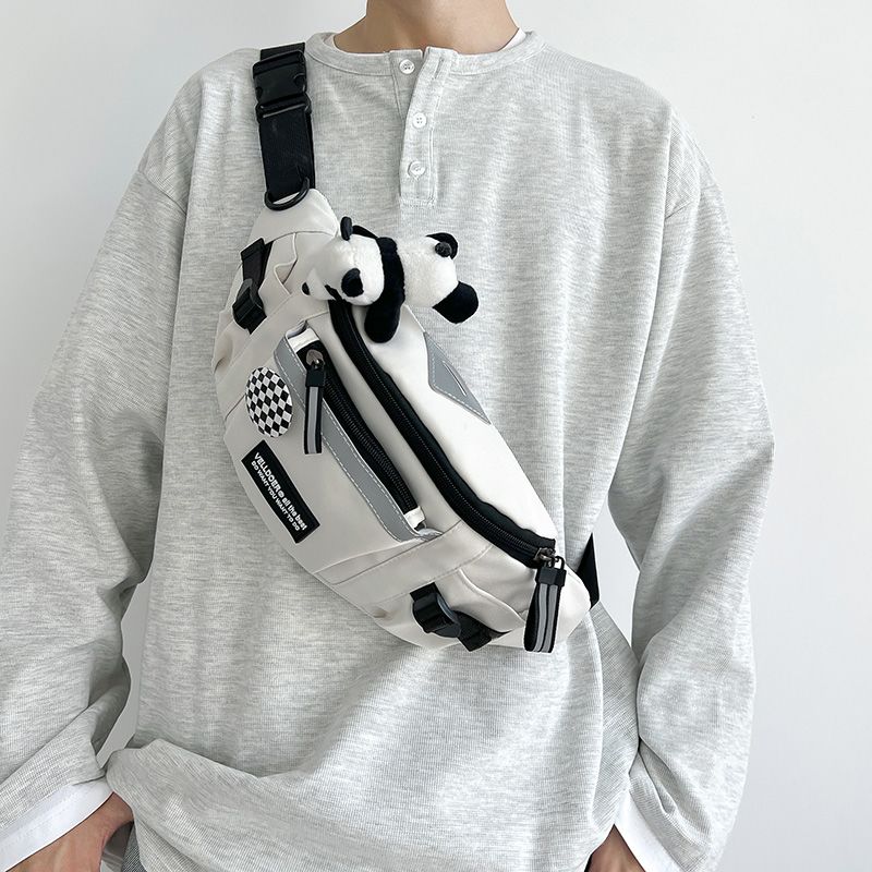 Bolso bandolera de estilo japonés para hombre, de marca moderna, de gran capacidad, estilo vintage, versátil, para uso laboral, para mujer y estudiante._voghion.com