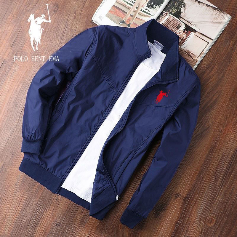 2023 Spring, Autumn and Winter New Men's Paul Horse Label Double Layer Padded Jacket Men's Jacket Stand Collar Sports Windproof Casual