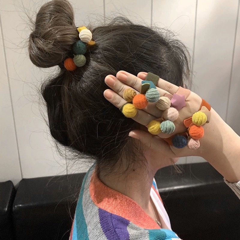 Niedliches Stern-haargummi Für Mädchen Mit Knoten_voghion.com