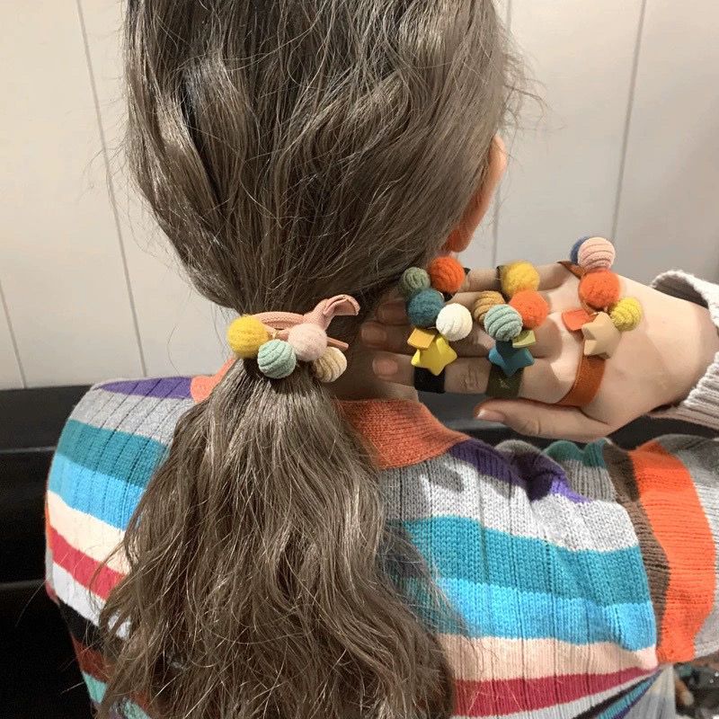 Niedliches Stern-haargummi Für Mädchen Mit Knoten_voghion.com