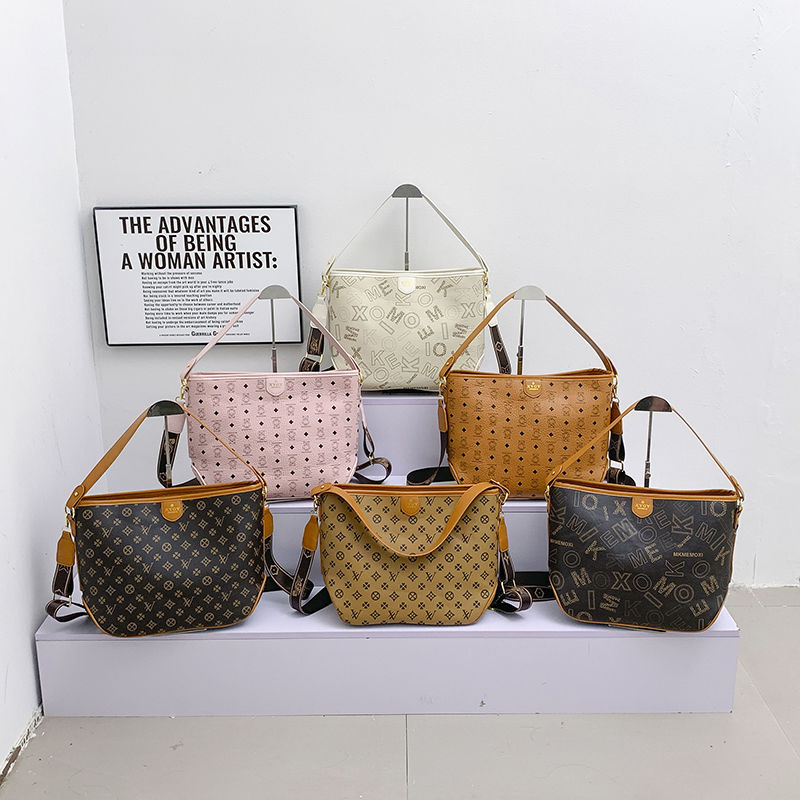 High quality shoulder straps with large capacity for women's bags 2023 Autumn/Winter New Tote Versatile One Shoulder_voghion.com