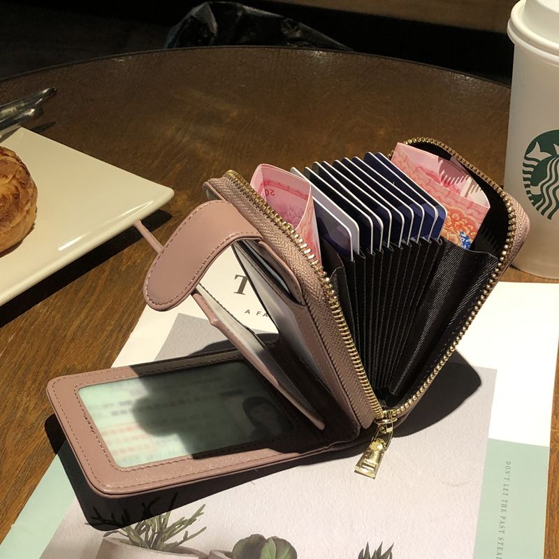 Document card holder for women, small, exquisite, high-end, new style driver's license leather case, driving license, two-in-one, large capacity, multiple card slots