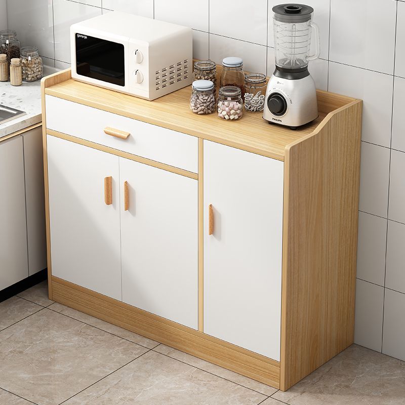 餐边柜厨房橱柜家用多功能靠墙碗柜出租房新款茶水柜收纳组合柜子