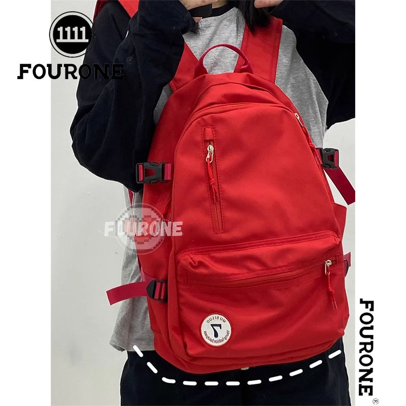 Korean ins schoolbag female college student large capacity casual backpack college style junior high school student backpack