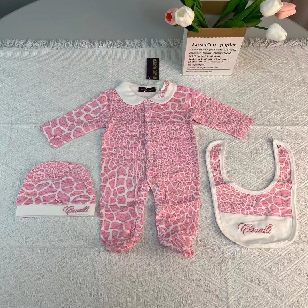Set cinque pezzi in cotone per neonato e prima infanzia_voghion.com