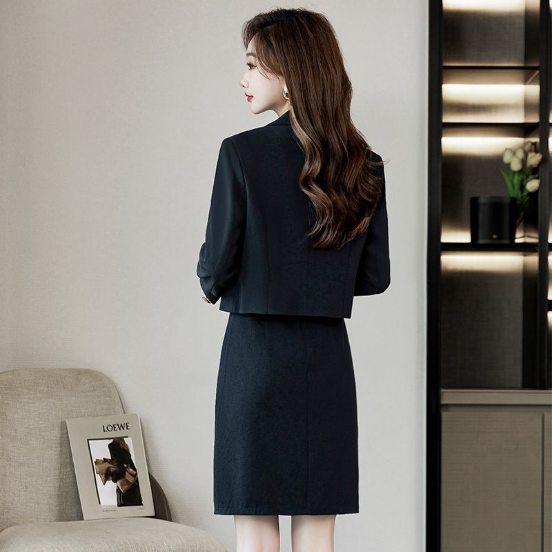 Short suit suit for women autumn and winter  new fashion college style JK uniform suit pleated skirt two-piece set