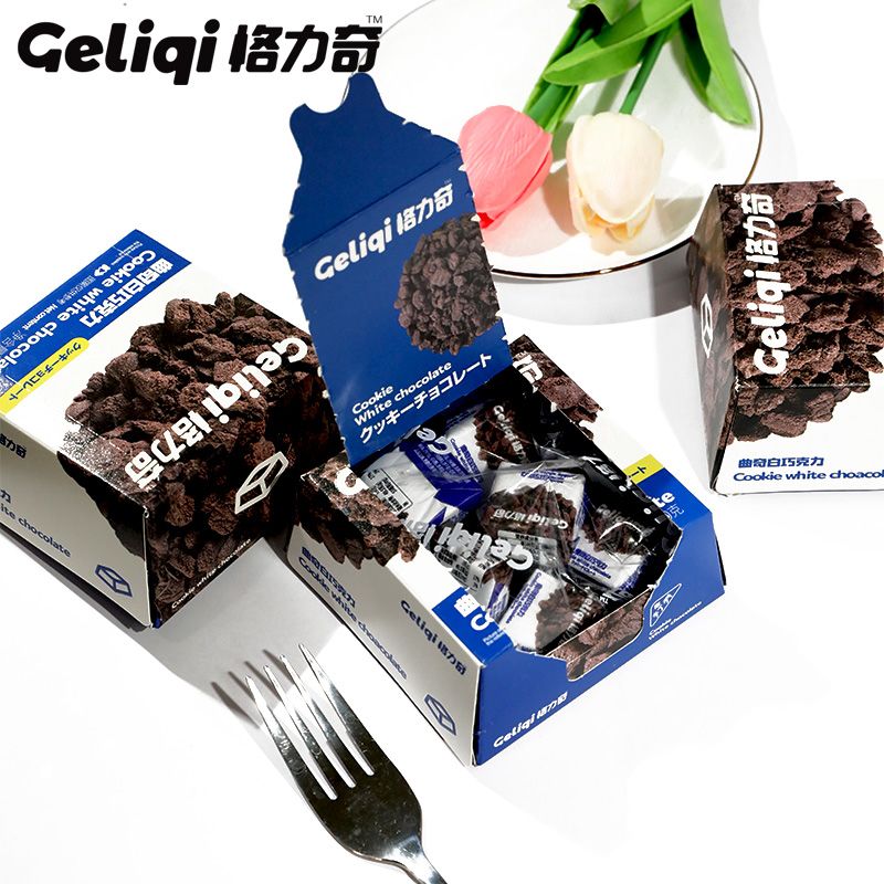 格力奇夹心巧克力纯可可脂曲奇饼干追剧解馋办公室零食独立包装