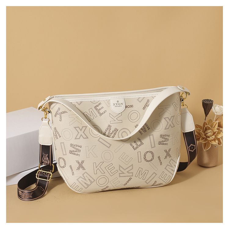 High quality shoulder straps with large capacity for women's bags 2023 Autumn/Winter New Tote Versatile One Shoulder_voghion.com