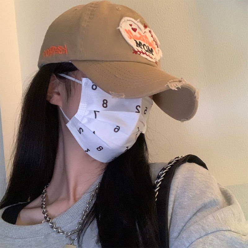 棒球帽子女美式復古深頂加寬顯臉小韓版百搭大頭圍遮陽鴨舌帽男潮
