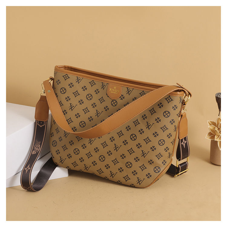 High quality shoulder straps with large capacity for women's bags 2023 Autumn/Winter New Tote Versatile One Shoulder_voghion.com