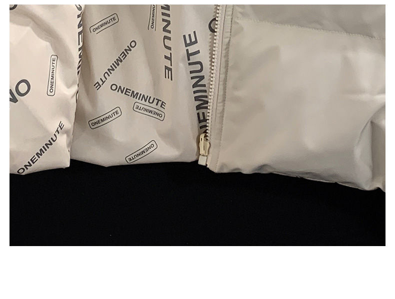 Double sided cotton jacket warmth keeping trendy brand new outerwear couples, unisex stand collar for autumn and_voghion.com