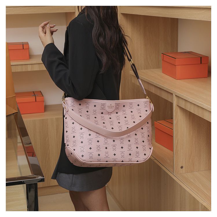 High quality shoulder straps with large capacity for women's bags 2023 Autumn/Winter New Tote Versatile One Shoulder_voghion.com