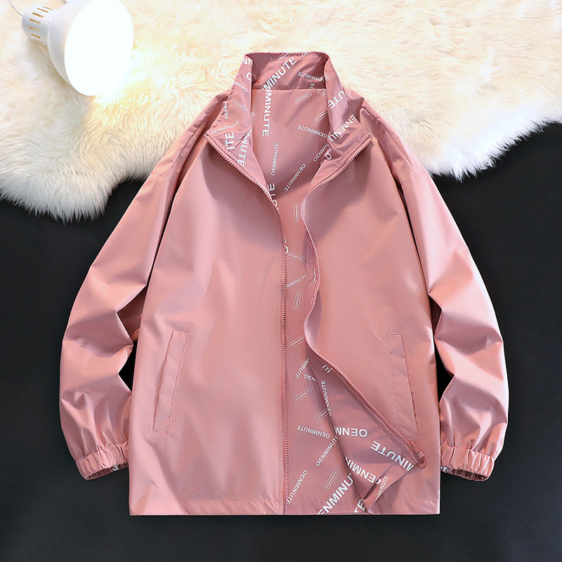 Double sided cotton jacket warmth keeping trendy brand new outerwear couples, unisex stand collar for autumn and_voghion.com