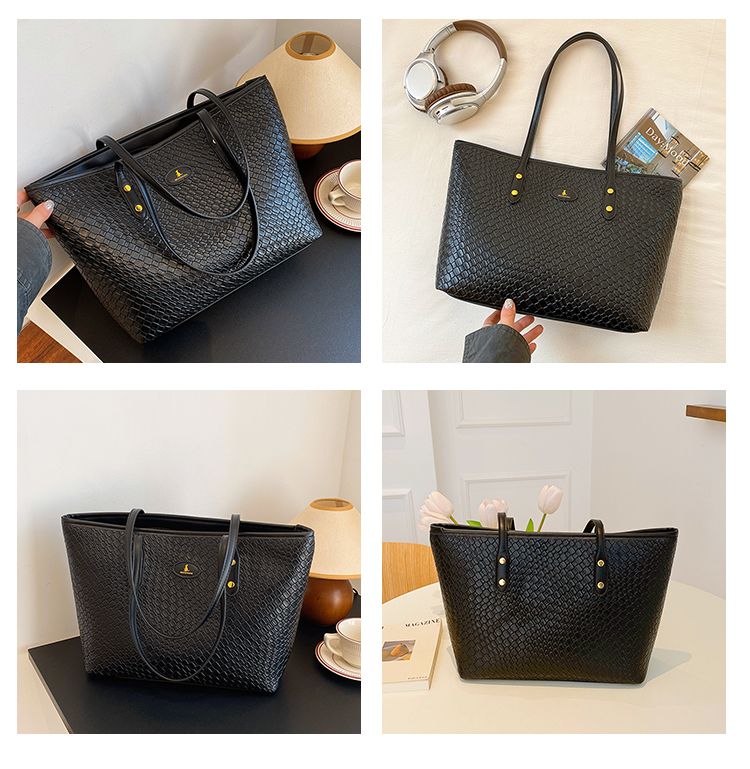 2023 Autumn/Winter New High Capacity Tote, Stereoscopic Handheld, Underarm, Versatile Western Style Handheld_voghion.com