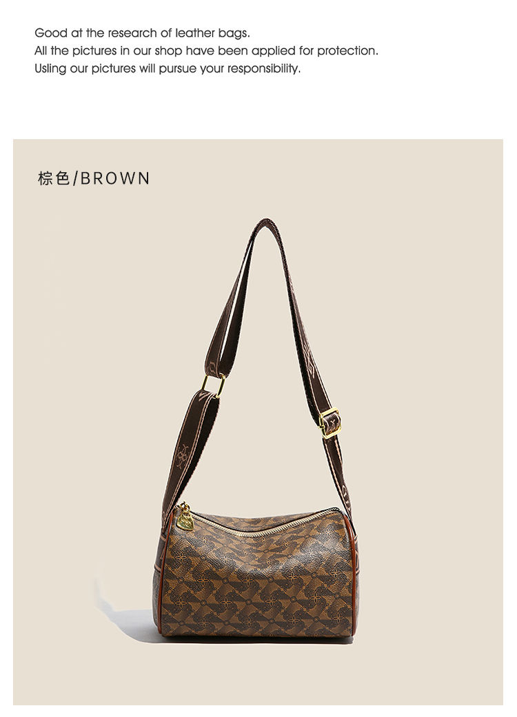 Geantă de umăr crossbody pentru femei, geantă de toamnă nouă, geantă mare, impermeabilă, cu imprimeu de înaltă frumusețe, geantă de pernă 3D versatilă_voghion.com