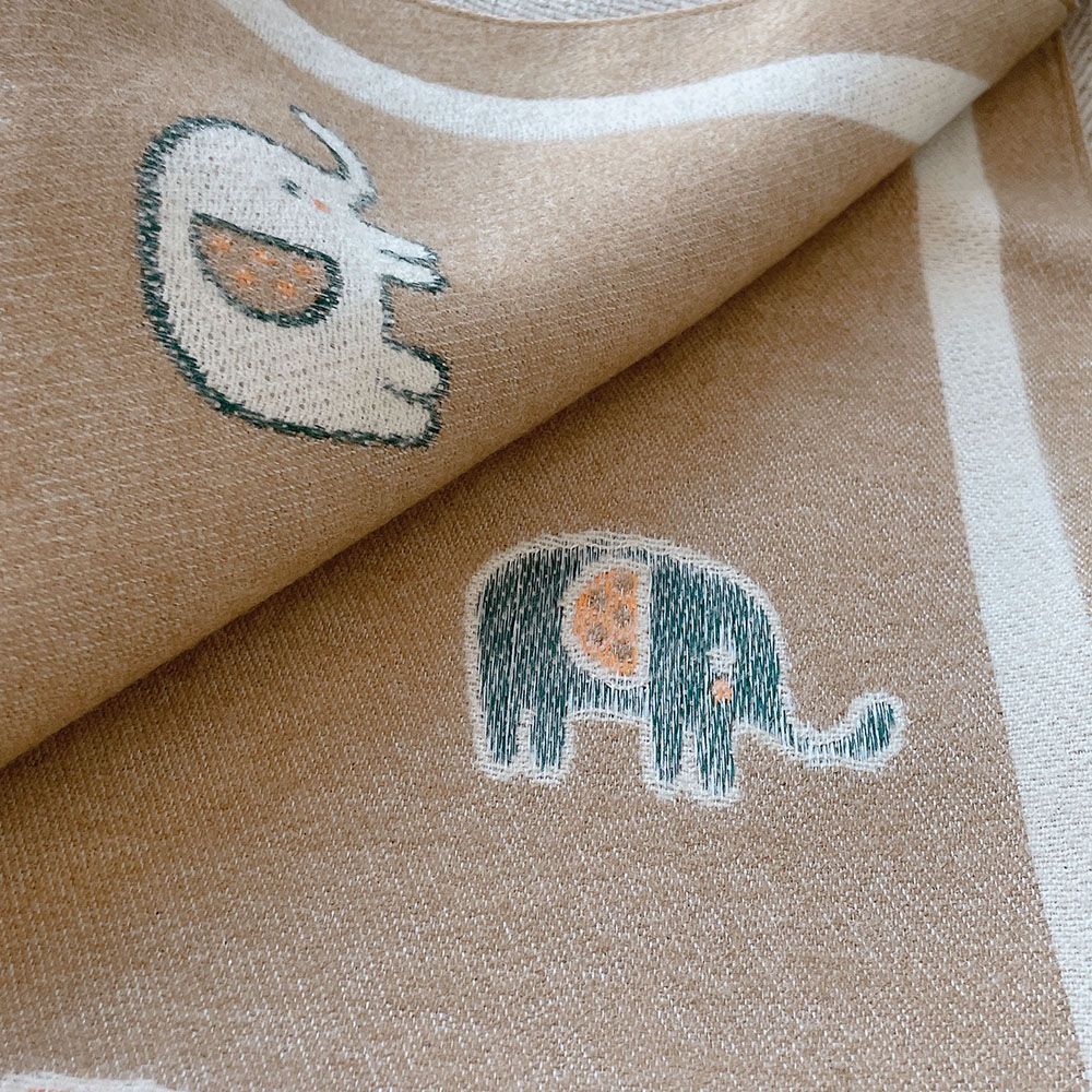 Temperamento femminile simpatico elefante finto cashmere morbido scialle invernale caldo Sciarpa coreana della marea_voghion.com