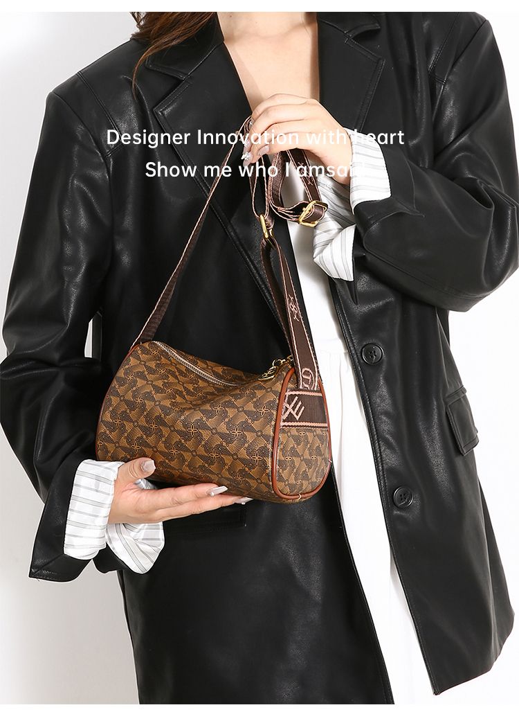Geantă de umăr crossbody pentru femei, geantă de toamnă nouă, geantă mare, impermeabilă, cu imprimeu de înaltă frumusețe, geantă de pernă 3D versatilă_voghion.com
