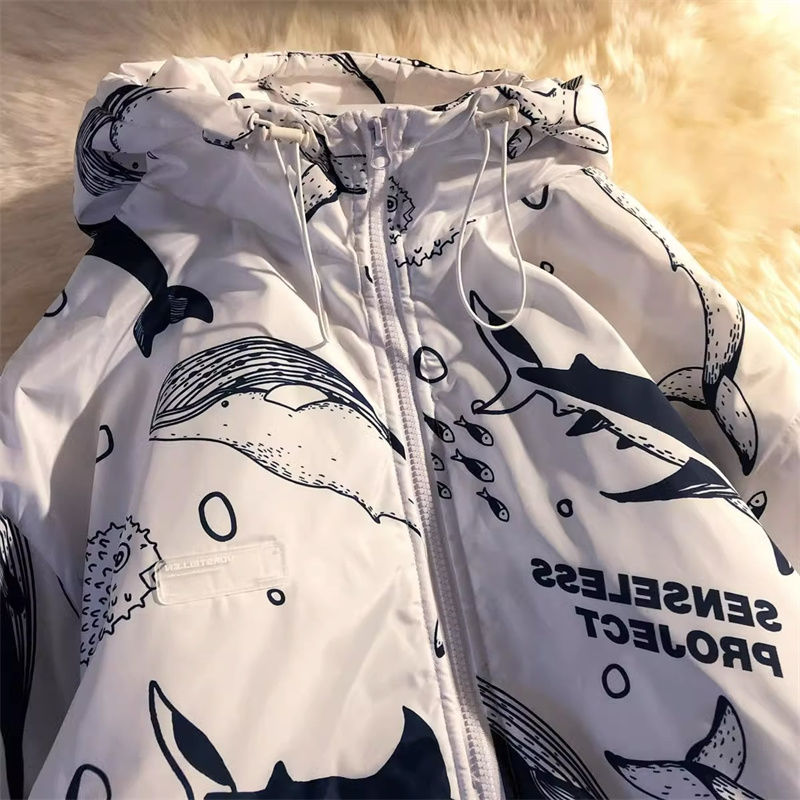 情侶2023年新款冬季ins潮棉服男女外套加厚網紅同款棉衣加厚保暖