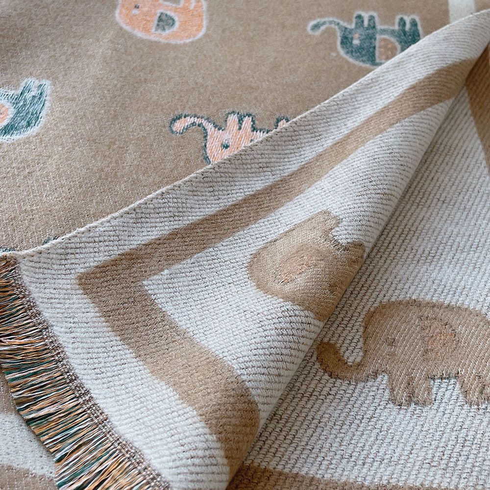 Temperamento femminile simpatico elefante finto cashmere morbido scialle invernale caldo Sciarpa coreana della marea_voghion.com