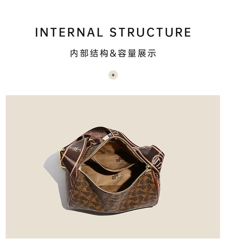 Geantă de umăr crossbody pentru femei, geantă de toamnă nouă, geantă mare, impermeabilă, cu imprimeu de înaltă frumusețe, geantă de pernă 3D versatilă_voghion.com