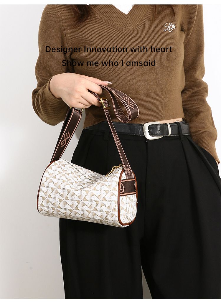 Geantă de umăr crossbody pentru femei, geantă de toamnă nouă, geantă mare, impermeabilă, cu imprimeu de înaltă frumusețe, geantă de pernă 3D versatilă_voghion.com