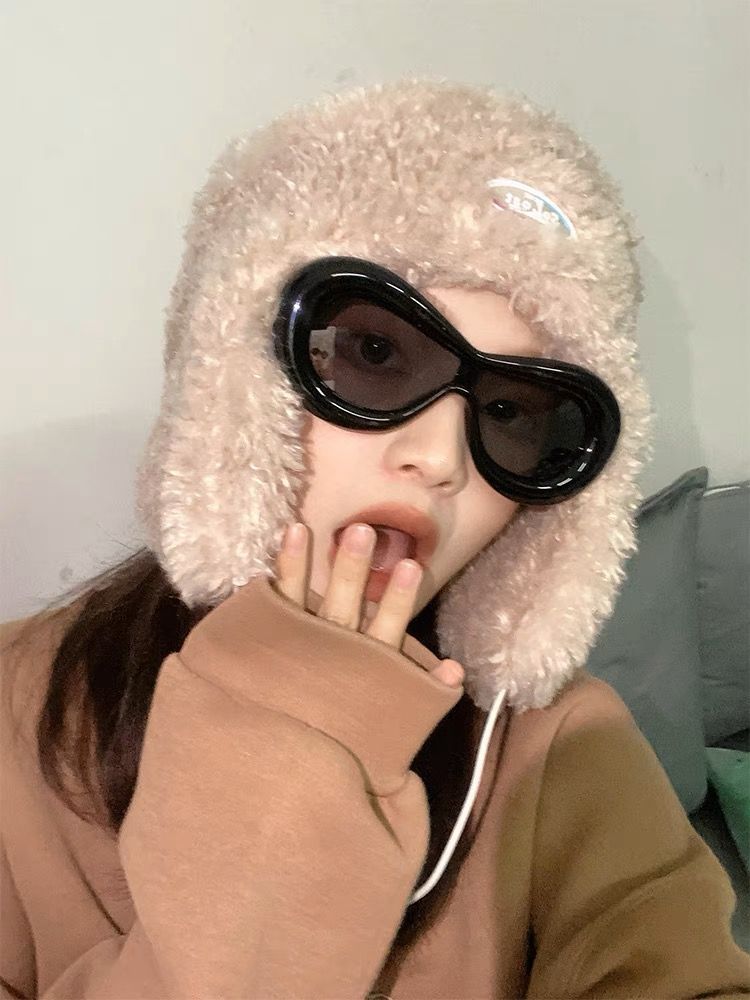個性搞怪趣味可愛充氣感墨鏡女網紅少女街拍歐美秀場太陽眼鏡男