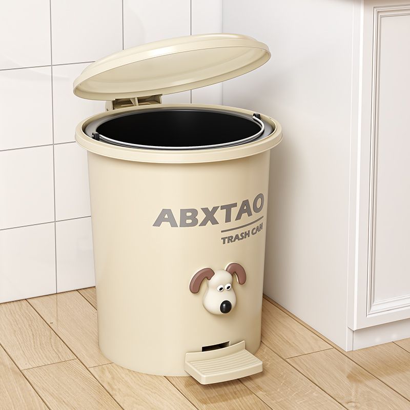 垃圾桶家用厨房客厅卫生间厕所脚踩踏带盖防臭垃圾桶废纸桶大容量