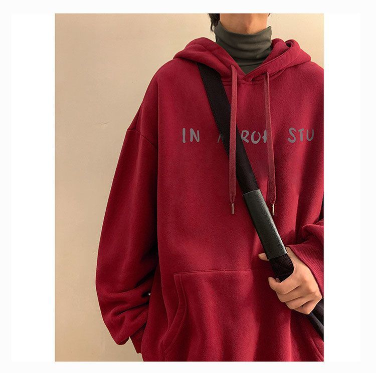 Men's Hoodie Autumn Style Loose Fit Casual Fashion Pullover_voghion.com