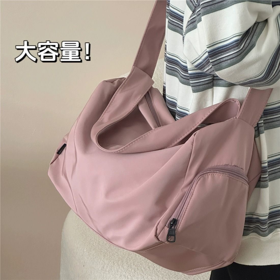 Sports yoga short-distance travel bag for women Japanese ins large-capacity swimming fitness bag storage cross-body backpack men's trendy