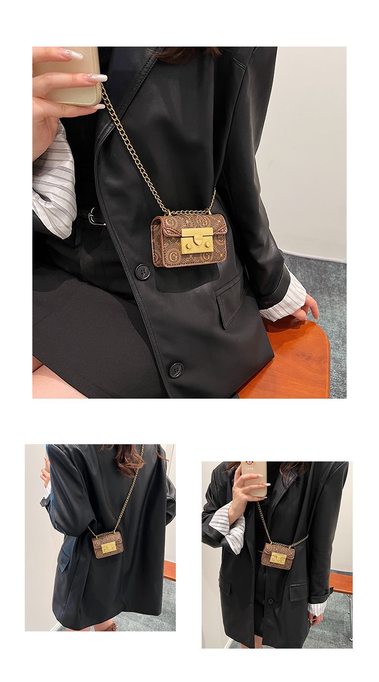 Mini Lipstick Crossbody Bag For Women, Versatile Shoulder Bag_voghion.com
