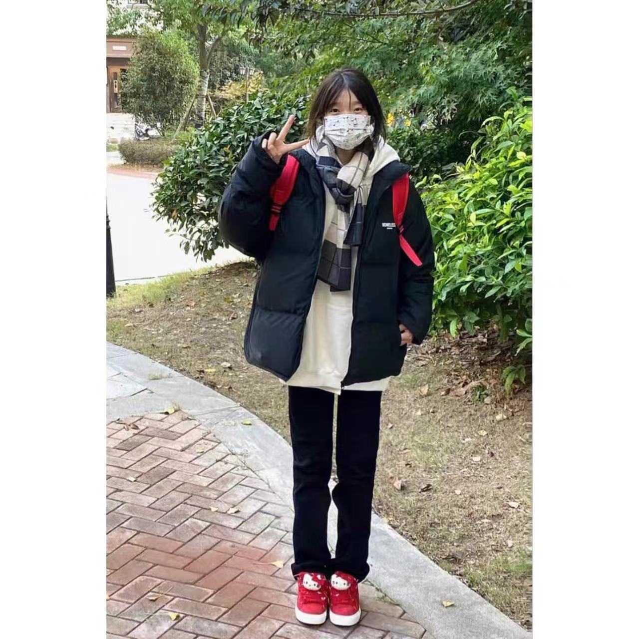 黑色直筒牛仔褲女秋冬季窄版顯瘦拖地長褲彈力水洗美式辣妹顯腿細