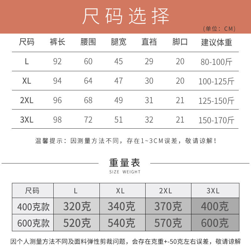 南极人羊毛保暖裤女内穿冬季加绒加厚秋裤东北特厚大码打底棉毛裤