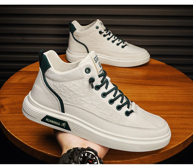 Winterschuhe zur Körpergröße für Herren mit einer Körpergröße von 10 cm und einer Körpergröße von 8 cm und 6 cm. High-Top-Casual-Board_voghion.com