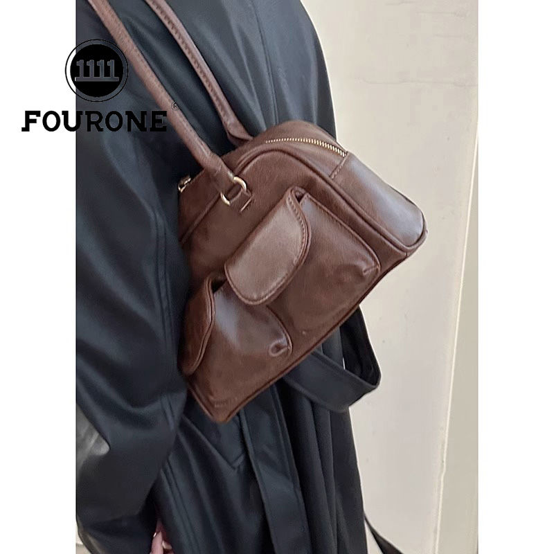 Maillard armpit bag women's new trendy Korean tote bag niche large capacity portable commuter bag