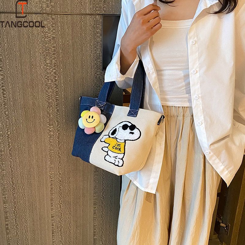 /Popular small bags for women  new versatile crossbody fashion portable bucket canvas bag