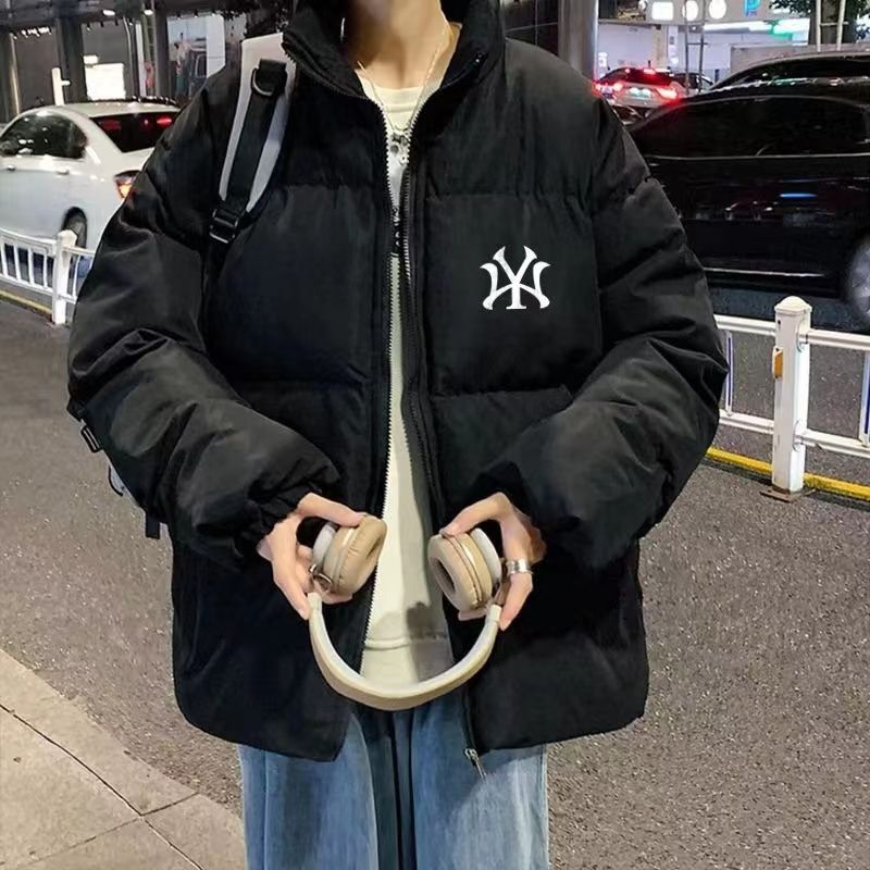 冬季棉衣外套男寬鬆百搭立領棉襖上衣港風外套麵包服加厚保暖棉服