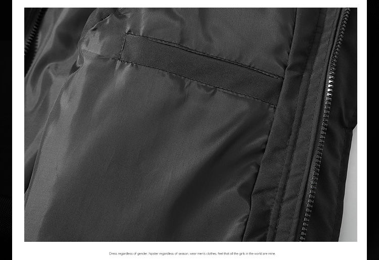 Down Cotton Vest Men's Autumn and Winter New Warm Coat Thickened Cotton Coat Wearing Multi Pocket Work Vest_voghion.com